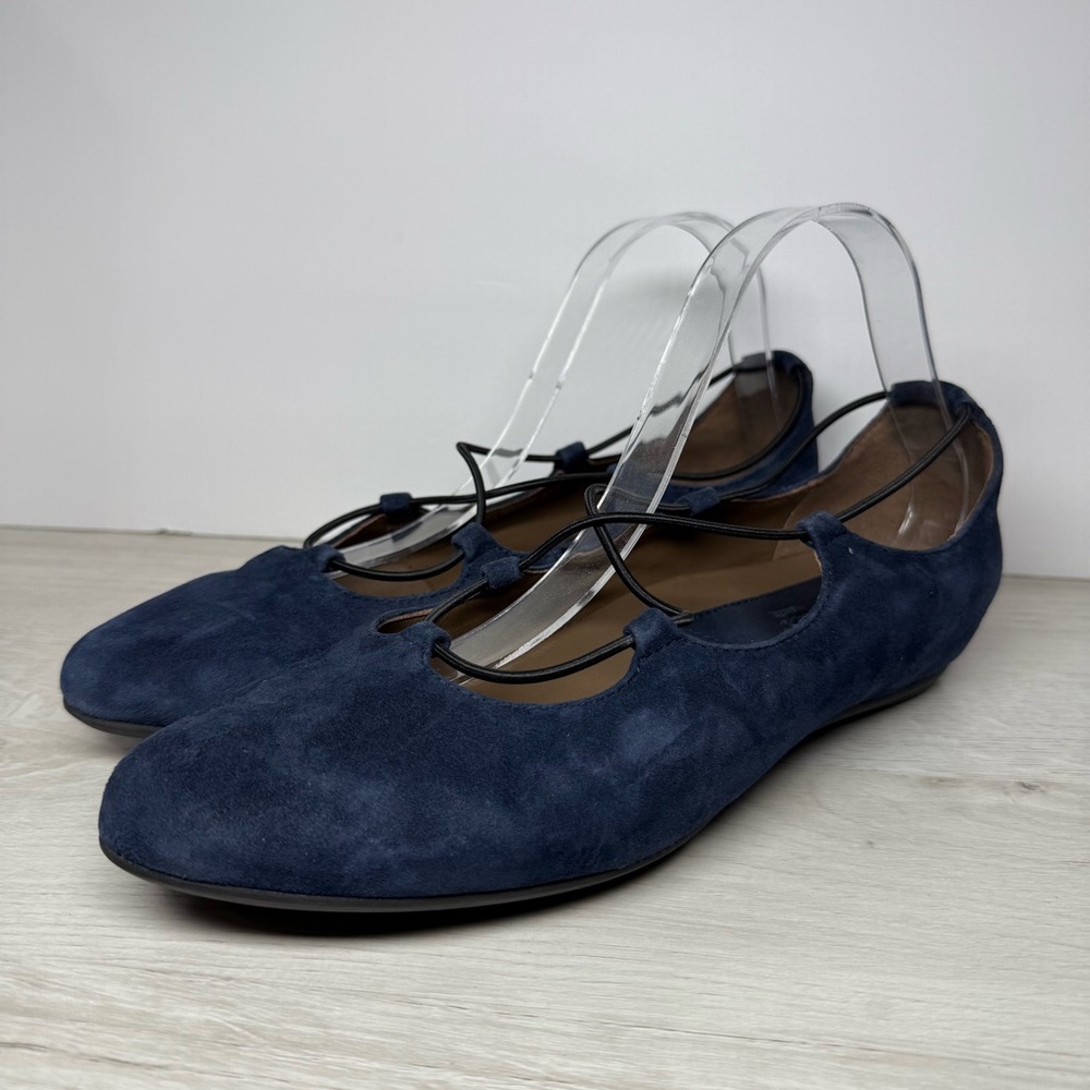 Earthies By Earth ESSEN Navy Ballet Flats Women’s 10B